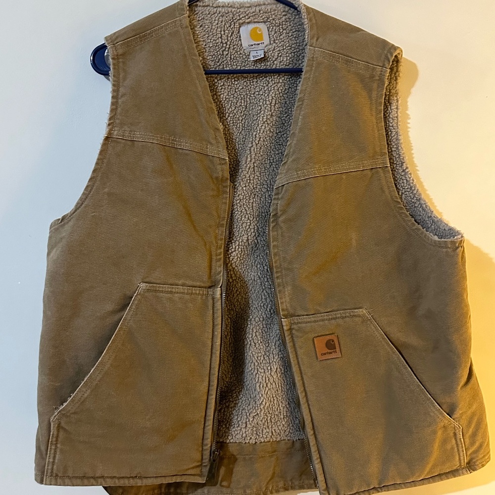 Carhardtt Men's Sherpa-Lined Vest